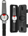 Dial Indicator Torque Wrench Indicating Torquemeter 1/2" Drive 0-100 Nm High Precision Torque Meter Professional Measure Tool, ± 3% Accuracy