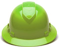 Pyramex Ridgeline Full Brim Vented Hard Hat 4 Point Ratchet Suspension