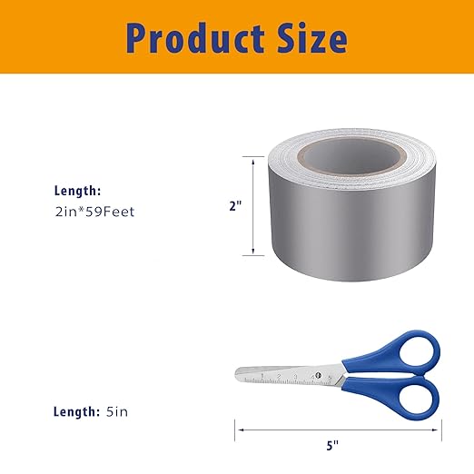 Faraday Tape Double Conductive Cloth Tape, with Conductive Adhesive for, Grounding, EMI Shielding, Wire Harness, Cable Interference Blocking (2in x 59 Feet)
