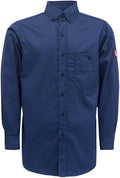 TICOMELA FR Shirt for Men Flame Resistant Shirts 6.5oz Light Weight Plaid Men's Fire Retardant Shirts