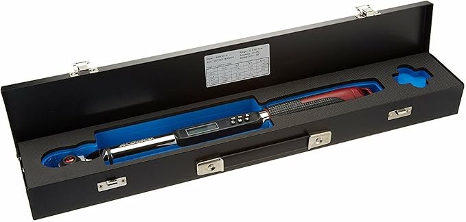 ACDelco ARM327-3i 3/8” (10 to 99.5 ft-lbs.) Heavy Duty Interchangeable Digital Torque Wrench with Buzzer and LED Flash Notification – ISO 6789 Standards with Certificate of Calibration