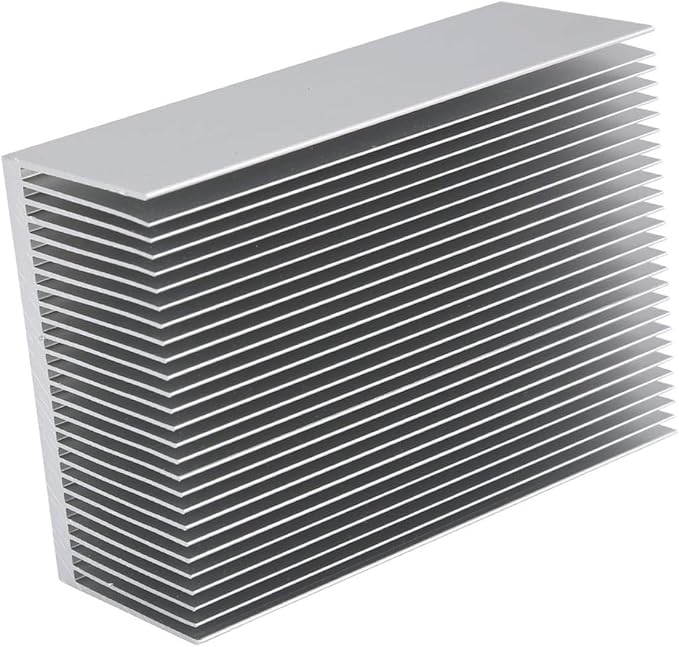 Extra Large Heat Sinks Aluminum 15.75" x2.71" x 1.41" / 400x69x36mm High Power Heatsink Diffusion Cooling Module Cooler 27 Fin Radiator for LED Light Amplifier Transistor Semiconductor PCB