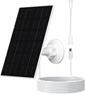 Zivif USB Solar Panel for Security Camera, 4W Solar Charger for Rechargeable Battery Camera, IP66 Waterproof, 360° Adjustable Mount, 9.8FT/3M Cable
