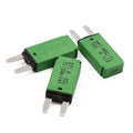 12V 30A Mini ATM Fuse Circuit Breaker Auto Reset Low Profile Self Resetting Fuses Kit 30 Amp for Car RV Automotive Solar Boat Marine - UL Certified - max. 14 Volt DC - 3 Pack