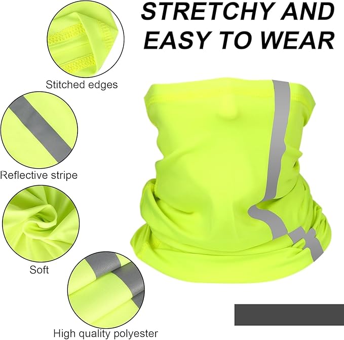 Hard Hat Sun Shade with Full Brim Visor, Shield Your Neck from Sun, Men's Construction Accessories for Hardhat Hats UV Sunshade Helmet Attachment with Reflective Strip, 2 pcs Set