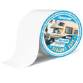 RV Roof Tape white, 6" x 33' Automotive Butyl Sealant Tape for Processing, UV Resistant, Waterproof, Used for RV Roofs, Campervans, Trailers, Boat Seal Leak Repairs, Windows, Headlights (6INCH X33FT)