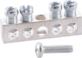 Square D - PK4GTACP 4 Terminal Ground Bar Kit, Silver