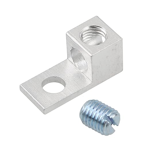 MEETOOT 8pcs Aluminum Alloy Mechanical Lugs 29x13x14mm Terminal Mechanical Lug 2AWG TA-2 1B2U