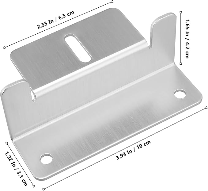 24 Units Solar Panel Mounting Brackets, Z Brackets with Nuts and Bolts Solar Panel Z Brackets Bulk for Roof, RV, Boat, Silver