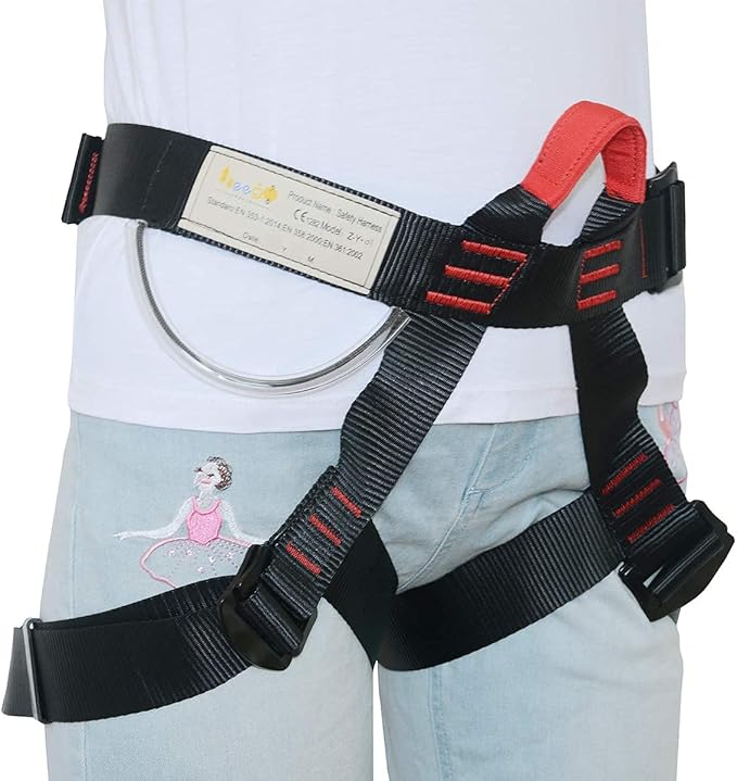 Climbing, Rock Climbing, Half Body for Rappelling Zipline Fire Rescuing Tree Climbing Gear…
