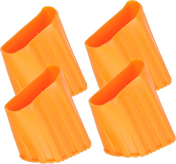 Angoily 4sets Ladder Feet Pads Ladder Leg Protective Covers Non-Slip Plastic Feet 4pcs*4