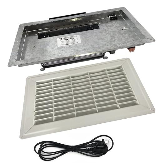 Tjernlund RB10X6W Register Booster White Grill