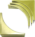 haowei Corner Guard 4 Pcs Zinc alloy Vintage Box Corner Protector Decorative Safety Angle Guard Edge Cover Multifunctional Furniture Hardware Accessories