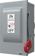 Siemens HNF361 30-Amp 3 Pole 600-volt 3 Wire Non-Fused Heavy Duty Safety Switches