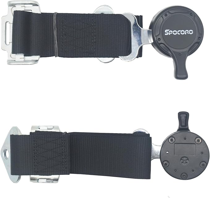 4 Point Racing Harness 2" Nylon Straps, Cam Lock Style (Pack of 1)