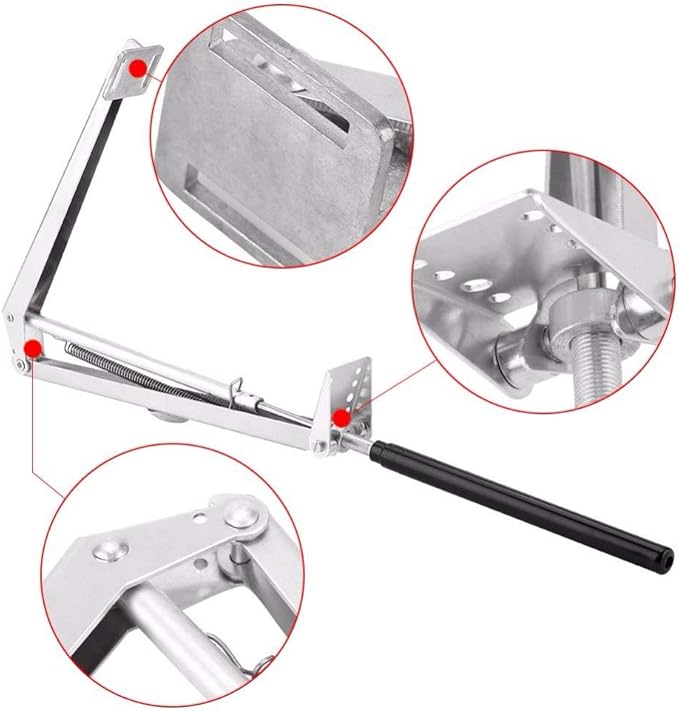 Yziixi Solar Heat Sensitive Automatic Greenhouse Vent Opener Auto Vent Kit Gardening Tools for Greenhouses Roof Ventilation (Single Spring Vent Opener)