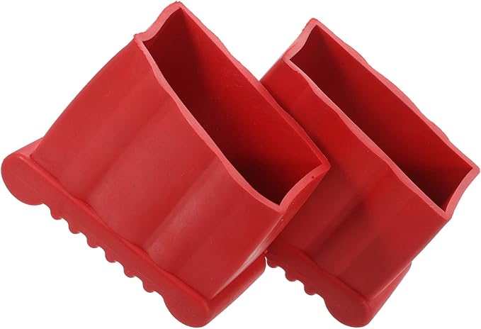 Veemoon 2pcs Nonslip Ladder Foot Rubber Pads Durable Ladder Feet Mat for Enhanced Stability and Floor Protection
