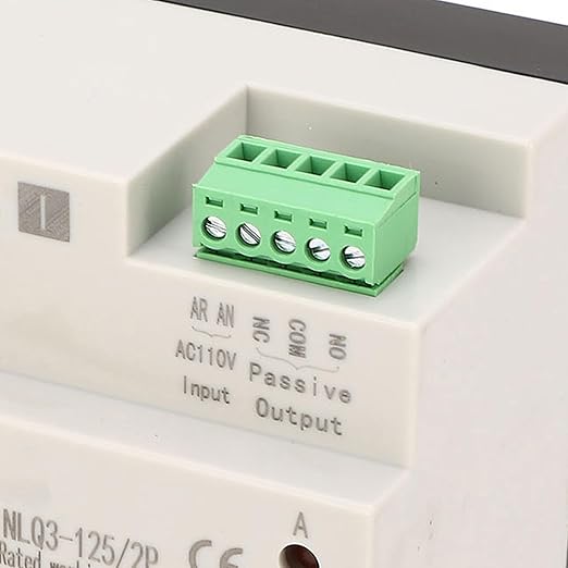AC110V 63A 2P Mini ATS Automatic Power Automatic Transfer Switch,Dual Power Automatic Transfer Switch 110V Transfer Switch Changeover Power Switch