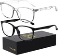 Blue-Light Blocking Glasses Computer Reading/Gaming/TV/Phones Glasses Fashion Anti Eyestrain Glasses for Women Men