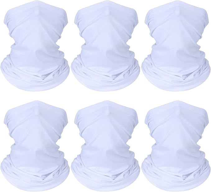 Geyoga Neck Gaiter Bandana Face Mask Summer UV Protection Cooling Breathable Face Mask Neck Scarf Balaclava for Men Women
