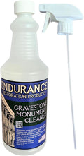 Endurance Gravestone & Monument Cleaner - 1 Quart (Spray Bottle)