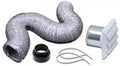 Lambro Available 480l Bathroon Fan Wall Vent Kit, 4" X 5'