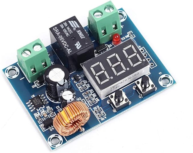 2pcs 12V-36V DC Voltage Protection Module Digital Low Voltage Protector Disconnect Switch Over Discharge Protection Module
