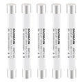 Baomain 5-Pack gPV Solar PV Fuse 20A 1500V DC, 10x85mm, 50kA Breaking Capacity, CE Listed for Photovoltaic Systems, Combiner Boxes (20 Amp.)