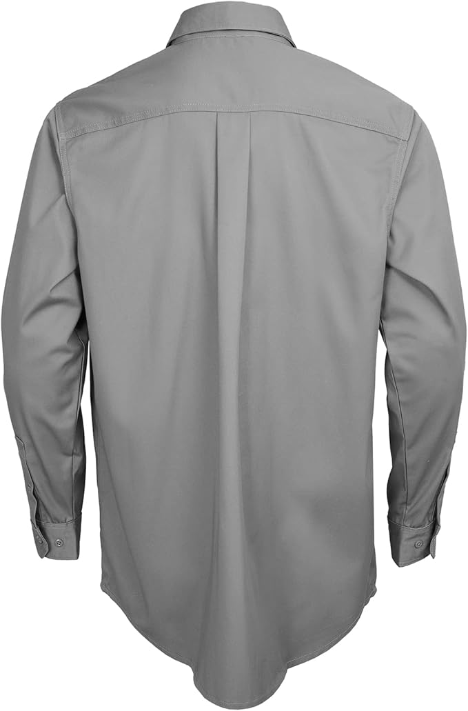 100% Cotton Mens Fr Shirts 7.5oz Flame Resistant Shirts NFPA2112 Men's Fire Retardant Welding Shirts