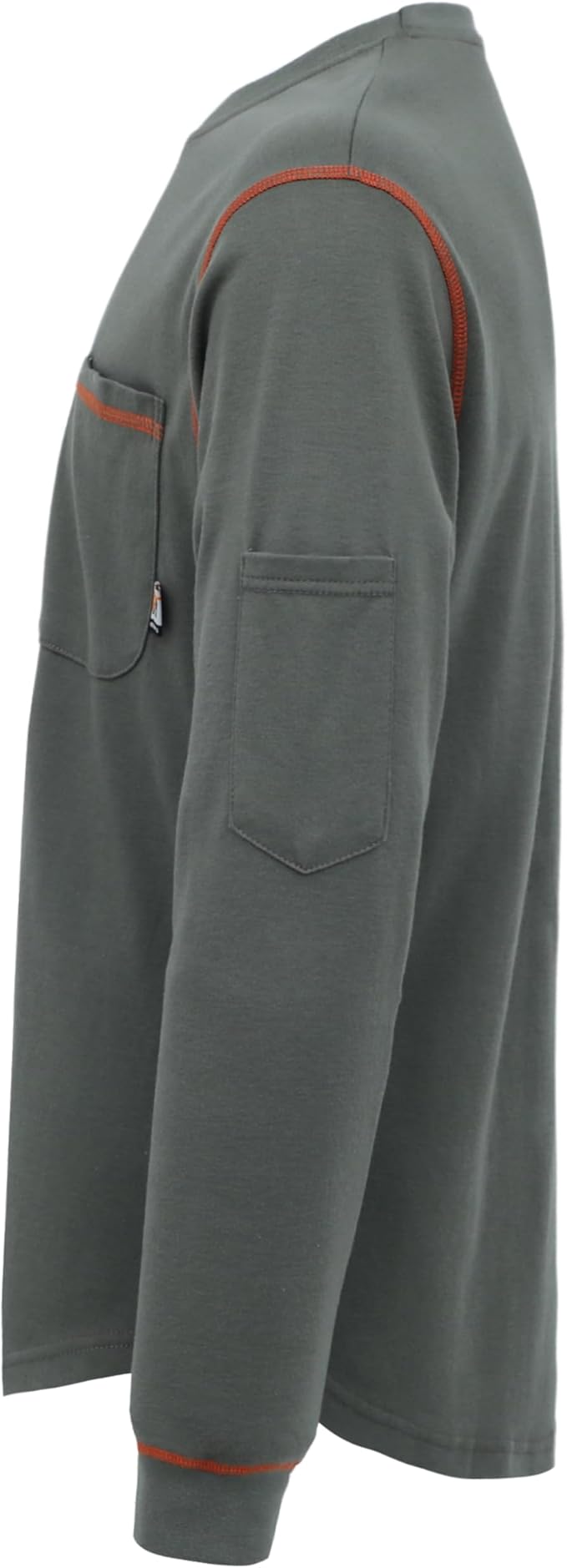 VATRENUS FR Shirts Crewneck 5.5oz Lightweight Flame Resistant 100% Cotton Men's Pre-Washed Fire Retardant Workwear
