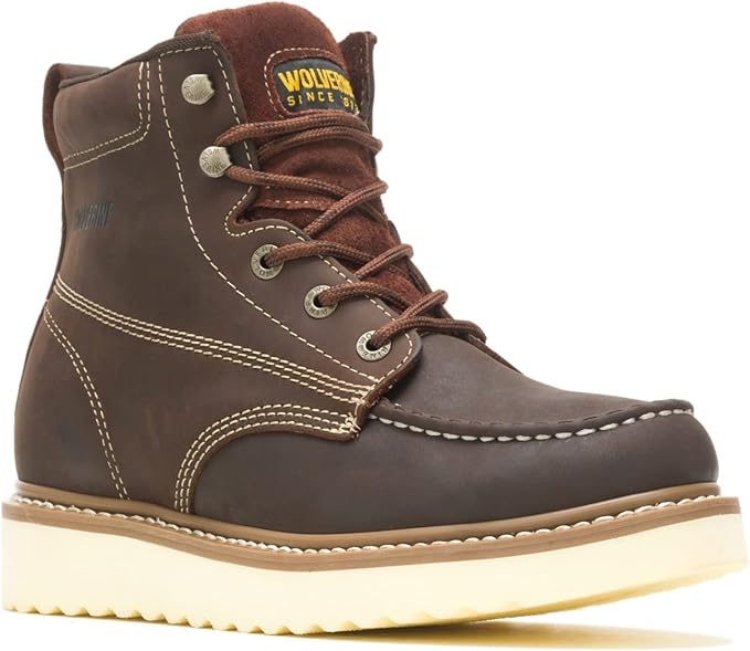 Wolverine Men's Loader 6" Soft Toe Wedge Work Boot