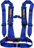 RASTP 4 Point Safety Harness with 3 Inch Padding (Blue)
