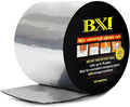 BXI Flashing Roll Tape Membrane, 6 inches X 32 Feet Thick Waterproof Patch Seal Tape, Self-Adhesive SBS Modified Rubberized Asphalt, Deck Seam Joist Leak Sealant for Roof Window Gutter Repair Outdoor