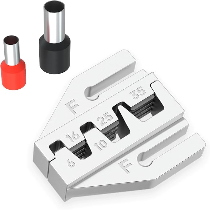 Crimping Die for Larger Diameter Ferrule Terminals - 10-2 AWG
