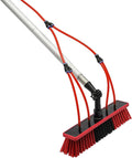 26 Feet Reach Solar Panel Cleaning Brush & Pole Water Fed Pole Kit,Suitable for Solar Photovoltaic Panel Cleanin, High Windows Cleaning and Cleaning Cars Trucks Vans Caravans Windows