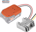 DC 18V to DC 12V Step Down Converter for Ridgid 18V Battery Adapter for Power Wheel Converter with Upgraded Low Voltage Protection for Golf Rc Car Truck Light (10A 120W)