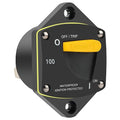 GLOSO Circuit Breaker Switches Manual Reset Waterproof Audio Radio Solar System Boat Truck Marine Automotive Stud 5/16“ Panel Mount 100A