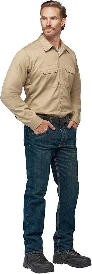 Bulwark FR Unisex Adult Flame Resistant Cotton Work Shirt