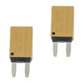5A DC 12V-14V Auto Reset Circuit Breaker ATM Low Profile T1 Mini Blade Fuses Breakers for Car Trucks Marine Boat RV Solar and More,2 Pack