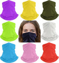 9Pcs Headwear Neck Gaiter for Women Balaclava Tube UV Face Mask Headband Men Ski Cooling Warm Bandanas Wrap Pack
