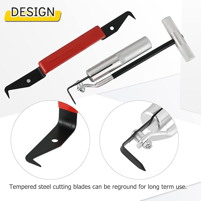 7PCS Windshield Removal Tool Kit | Automotive Wind Glass Remover Hand Tool,Windscreen Remover Set for Classic Vintage Car