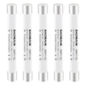 Baomain 5-Pack gPV Solar PV Fuse 2A 1500V DC, 10x85mm, 50kA Breaking Capacity, CE Listed for Photovoltaic Systems, Combiner Boxes (2 Amp.)