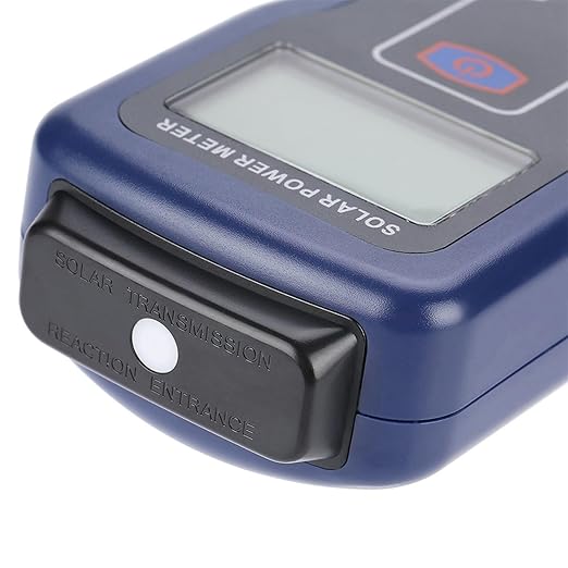 SM206 Power Meter, Solar Panel Tester, Sunlight Meter, Solar Irradiance Meter for Solar Energy Research, Meteorology Sun Measurement