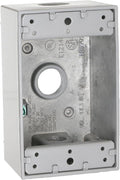 Hubbell-Bell 5320-0 Single Gang 3-1/2-Inch Outlets Weatherproof Box Gray