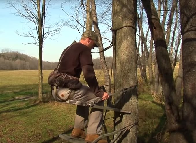 Hunter Safety System Rope Style Treestrap: 9' Hunting Safety Strap with Prussik Knot for Climbing & Treestand Security