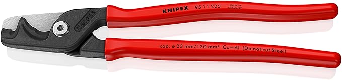 KNIPEX Tools 95 11 225 StepCut® XL Cable Shears, 9"