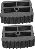 2pcs Rubber Ladder Foot Pads Non Slip Covers for Enhanced Safety and Stability Easy Installation for Home Use Noise Reduction Bumpers Compatible with All Ladder Types