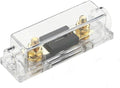 in-Line ANL Fuse Holder 0/2/4 Gauge AWG with 150Amp ANL Fuse Gold-Plated (1 Piece)