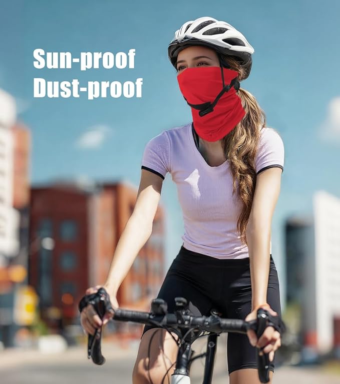 Fishing Neck Gaiter, Sun Protection Face Mask, Cooling Neck Shield Scarf Cycling Balaclava Bandana for Men and Women