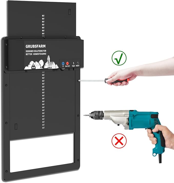 Aluminum Automated Chicken Coop Door Charger